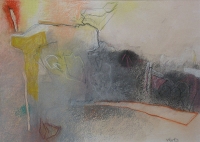 Rimeri 4, 34 x 50cm, pastel on paper