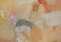 Rimeri 2, 34 x 50cm, pastel on paper