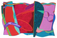 'Long Shekawati', 22cm x 32cm, gouache on paper