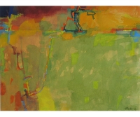 Green Minton, 24 x 32cm, gouache on paper